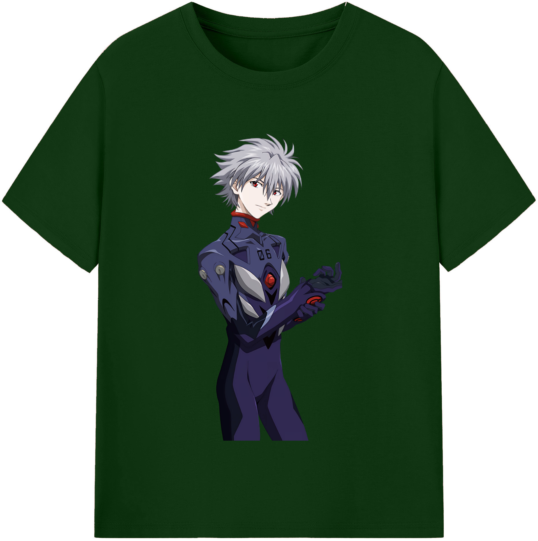 （画像用） EVA 新世紀エヴァンゲリオン 綿100％半袖Tシャツ（フロントプリント）